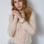 BarbCC O - Neck Blouse - Off white - Co'couture