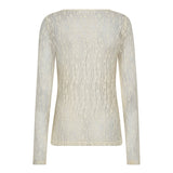 BarbCC O - Neck Blouse - Off white - Co'couture