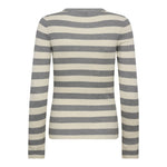 BonnyCC Stripe O - Knit - Light Grey - Co'couture