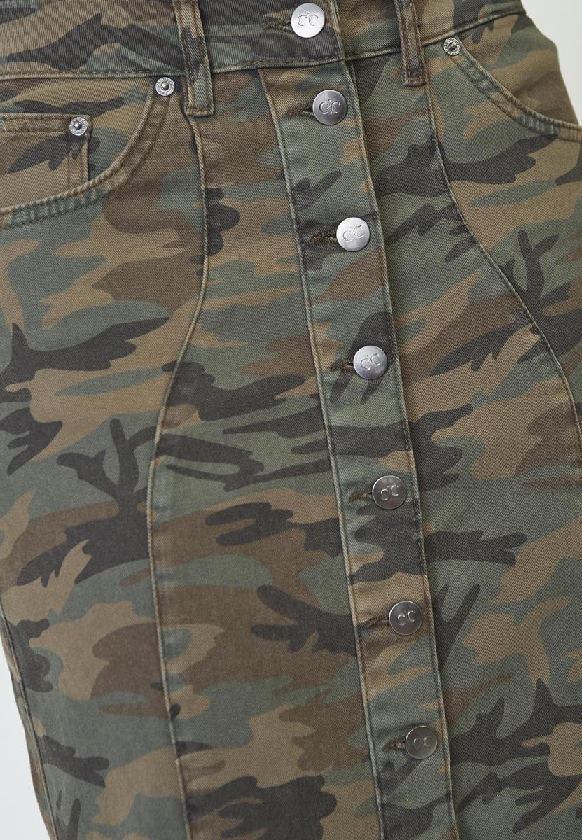 CamouCC Denim Skirt - Camouflage - Co'couture