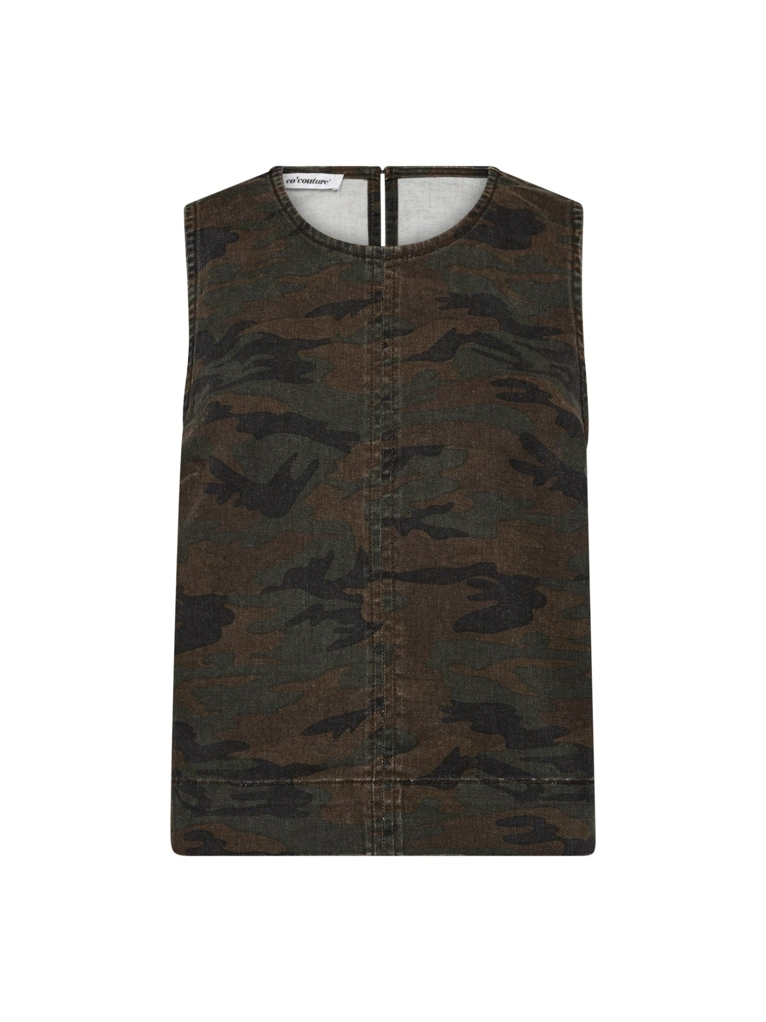 CamouCC Denim Top - Camouflage - Co'couture