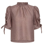 CharlieCC SS Puff Blouse - Old Rose - Co'couture