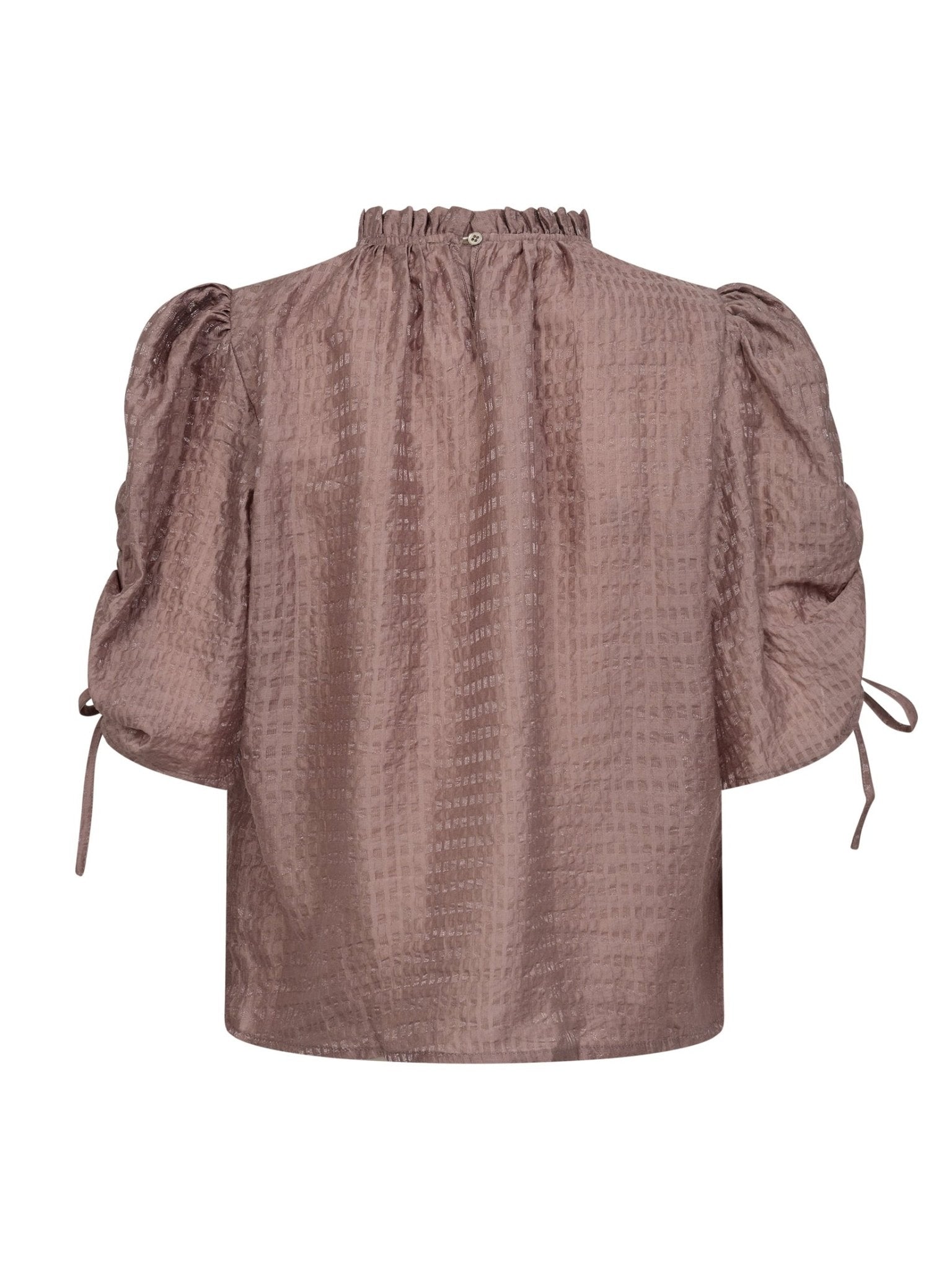 CharlieCC SS Puff Blouse - Old Rose - Co'couture