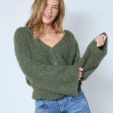 CharlieCC V - Cardigan - Military Olive - Co'couture