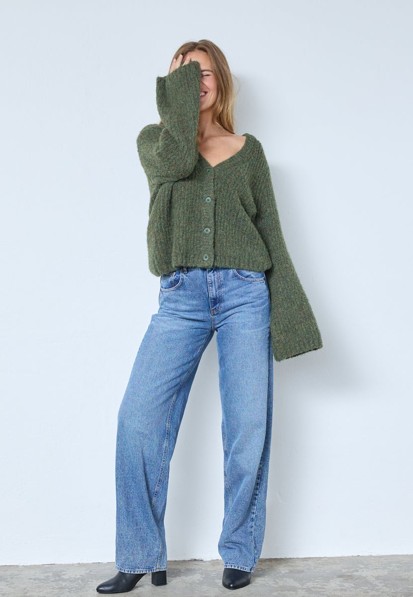 CharlieCC V - Cardigan - Military Olive - Co'couture