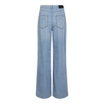 CindyCC Eyelet Wide Jeans - Fade Denim - Co'couture