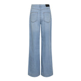 CindyCC Eyelet Wide Jeans - Fade Denim - Co'couture