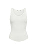 ClaireCC Rib Tank Top - Off white