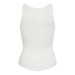ClaireCC Rib Tank Top - Off white - Co'couture