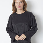 CloverCC Dot Blouse - Black - Co'couture