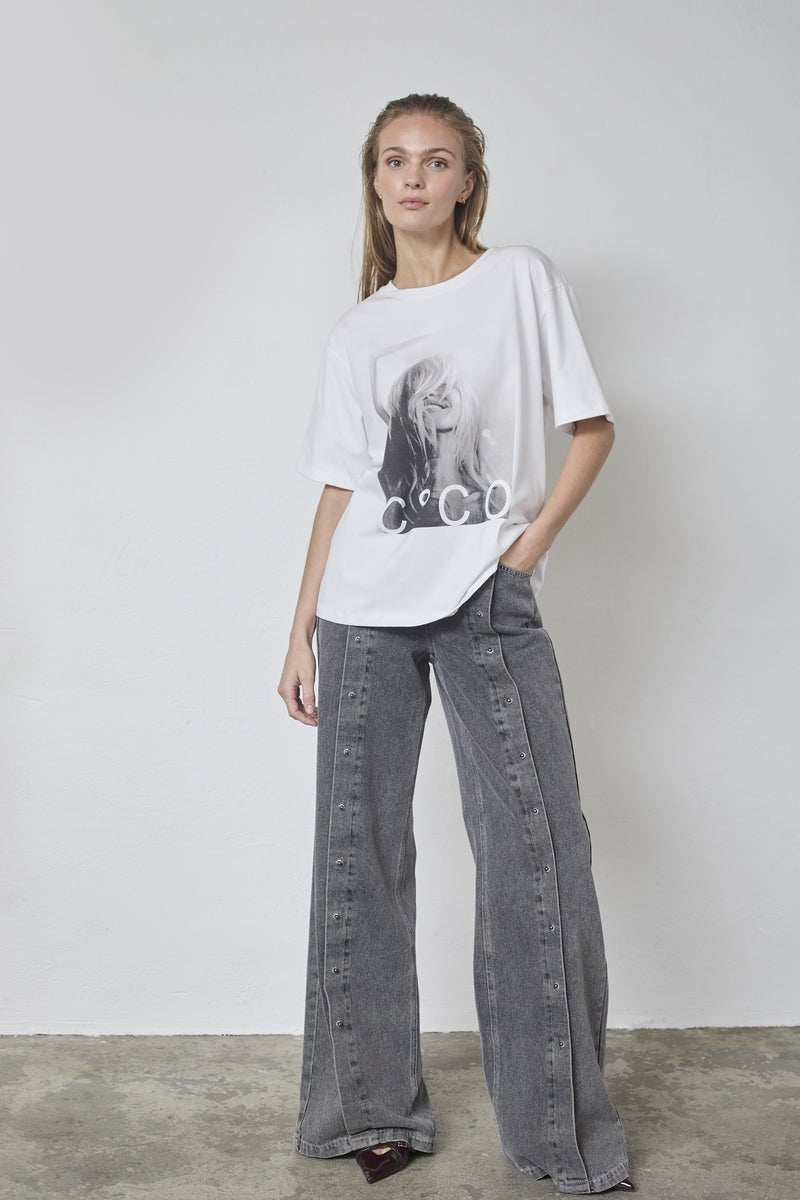 CocoCC Chic Box Tee - White - Co'couture