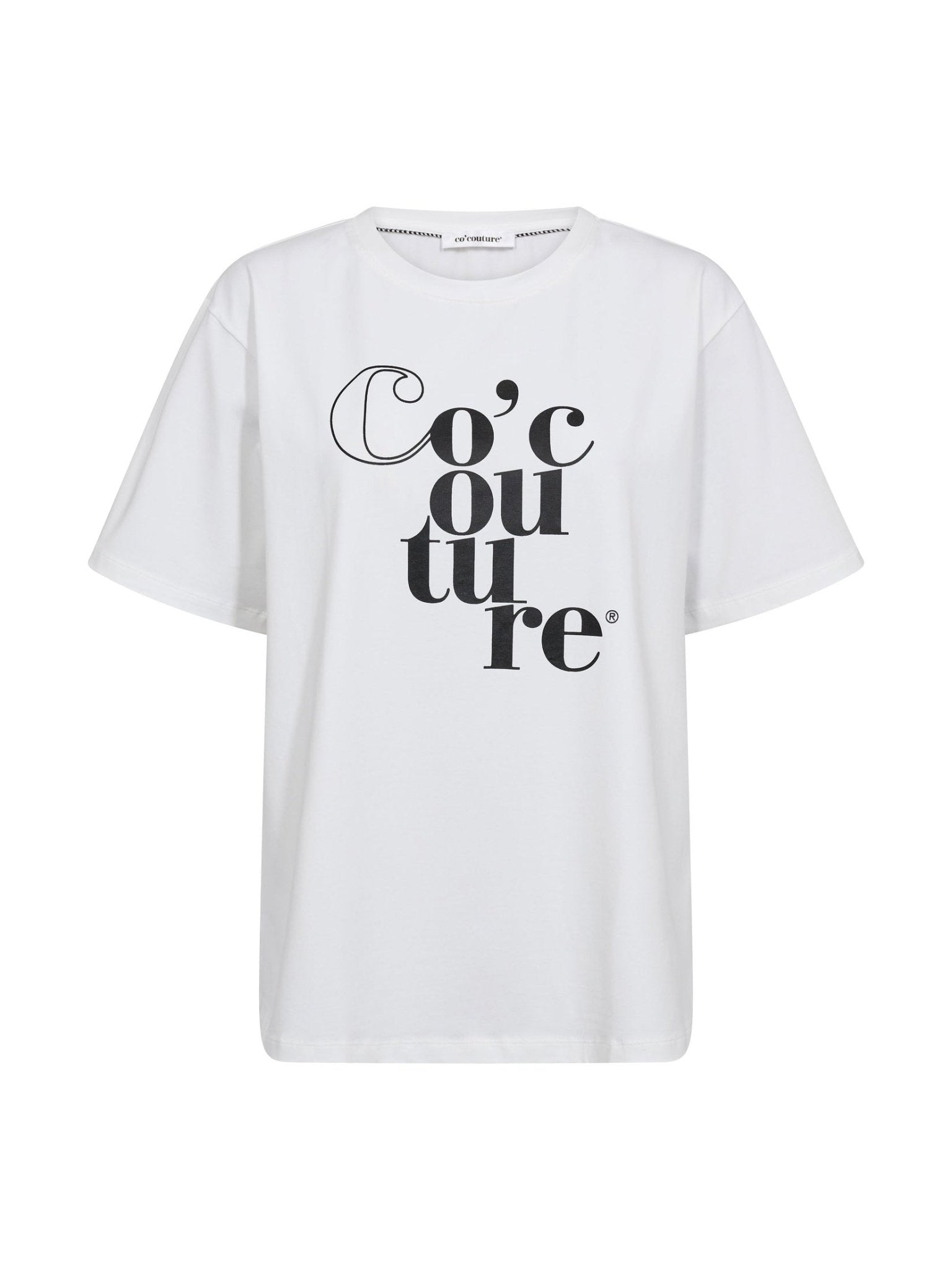 CocoutureCC Box Tee - White - Co'couture