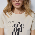 CocoutureCC Tee - Creme - Co'couture