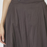 CottonCC Crisp Midi Skirt - Mocca - Co'couture