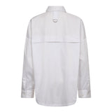 DaliaCC Oversize Slit Shirt - White - Co'couture