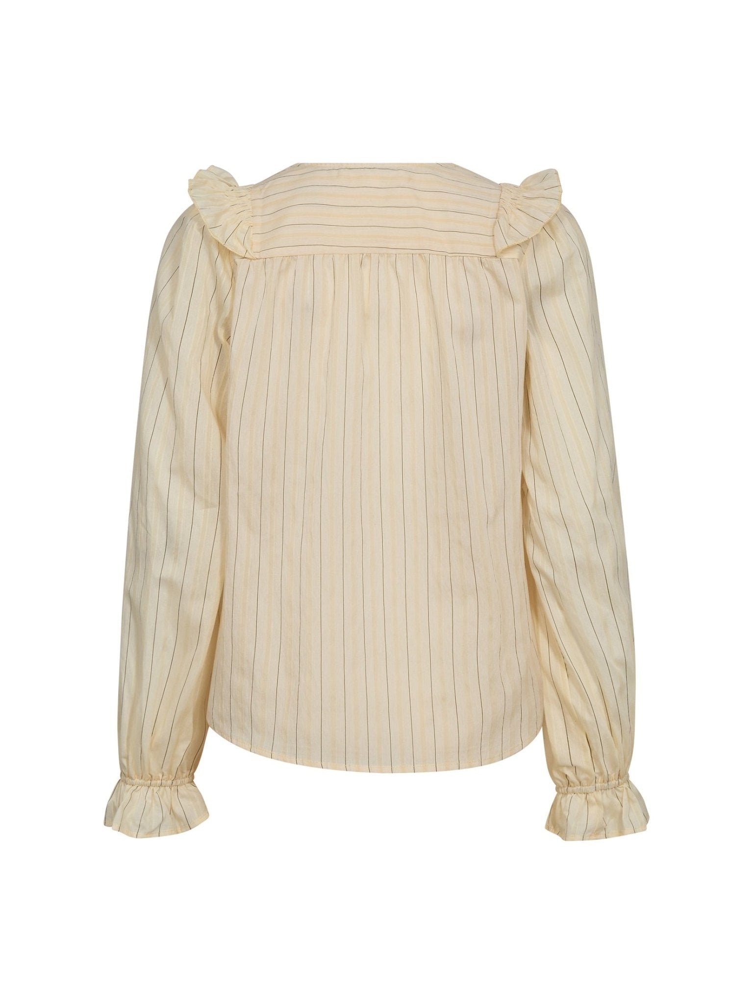 DaraCC Smock Blouse - PaleYellow - Co'couture