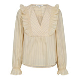 DaraCC Smock Blouse - PaleYellow - Co'couture