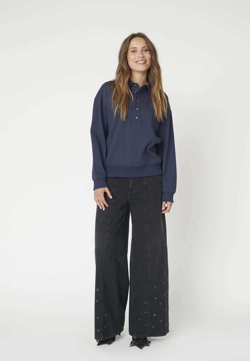 DengiCC Polo Sweat - Navy - Co'couture