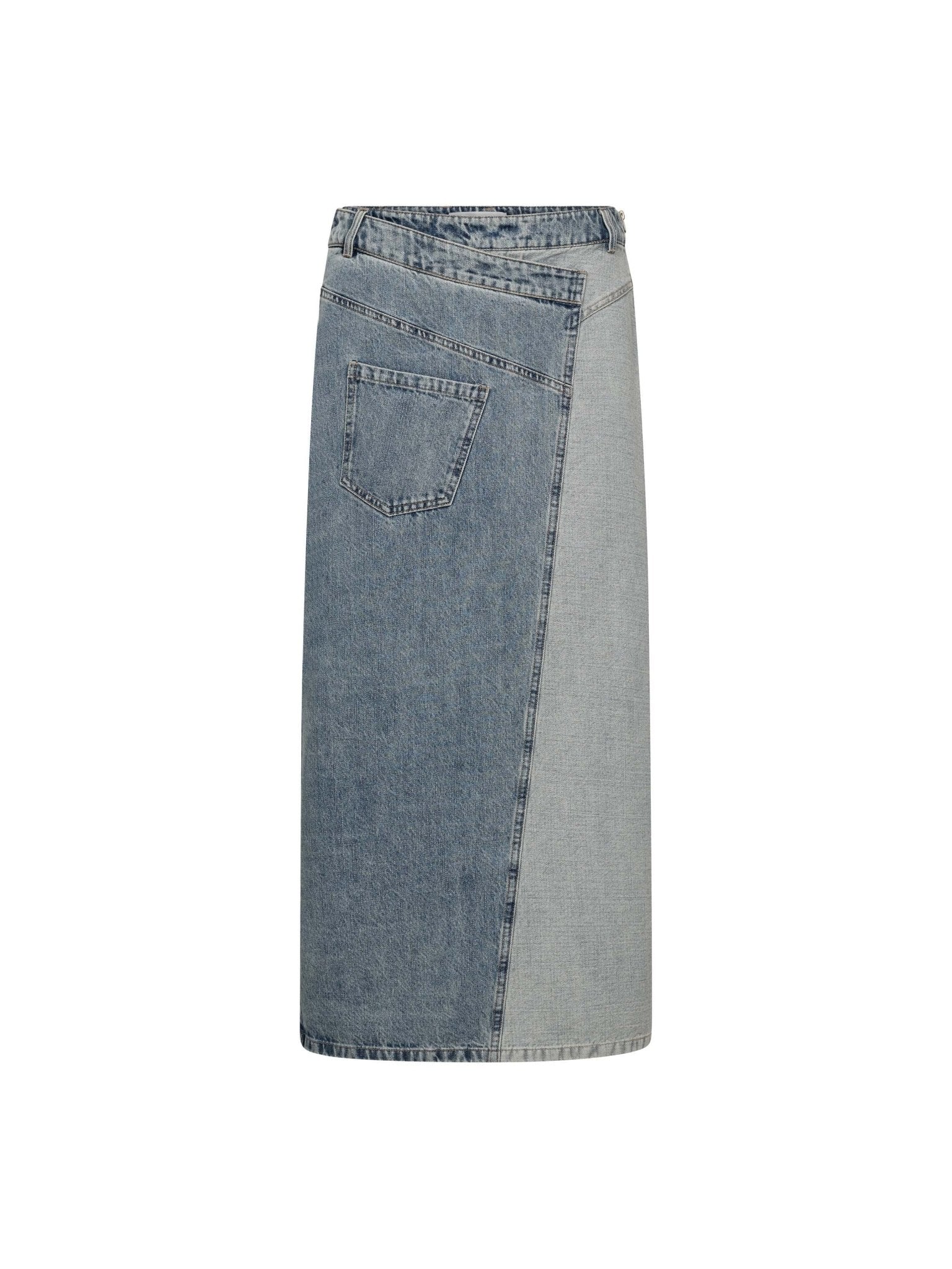 DeniceCC Denim Mix Skirt - Denim blue - Co'couture