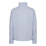 DevinCC AsymCC Button Blouse - Blue - Co'couture