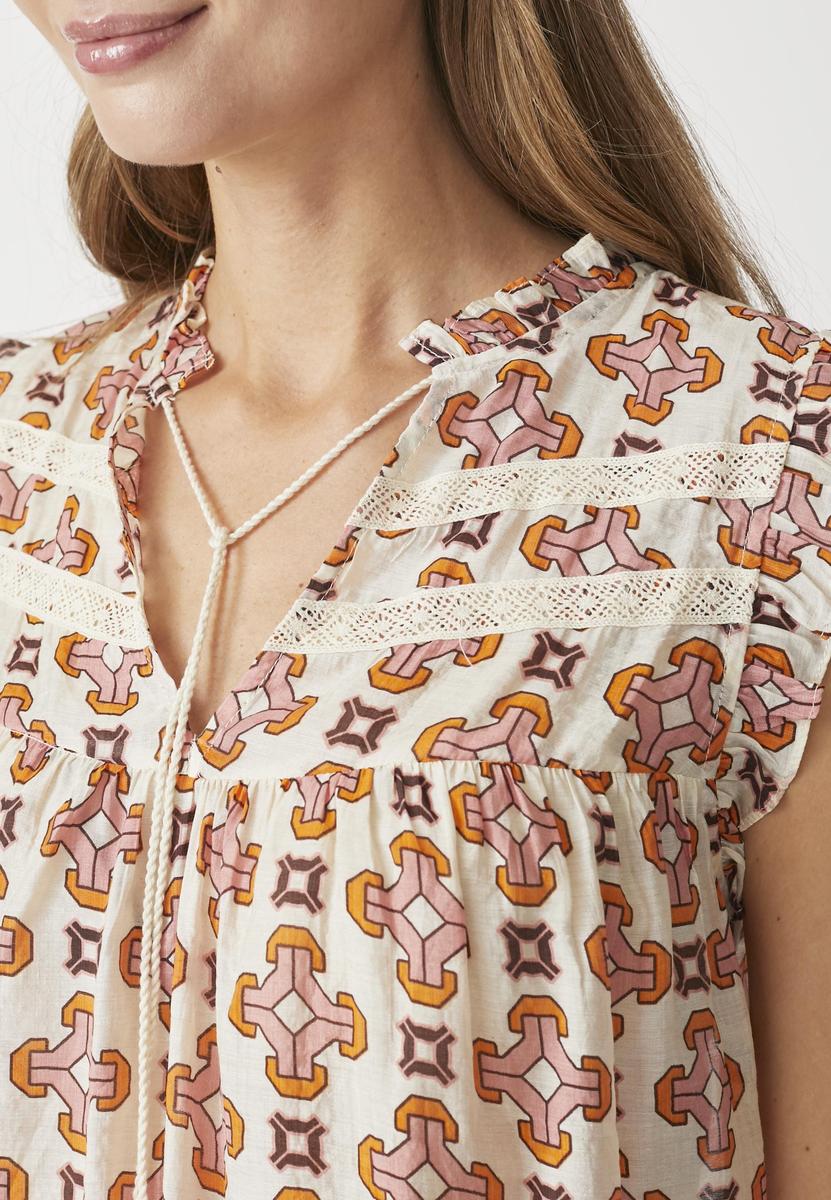 EgyptCC Tie Top - Off white - Co'couture