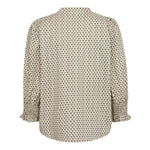 ElsyCC Frill SS Blouse - Bone - Co'couture