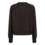 ErisCC Emb Sweat - Dark Brown - Co'couture
