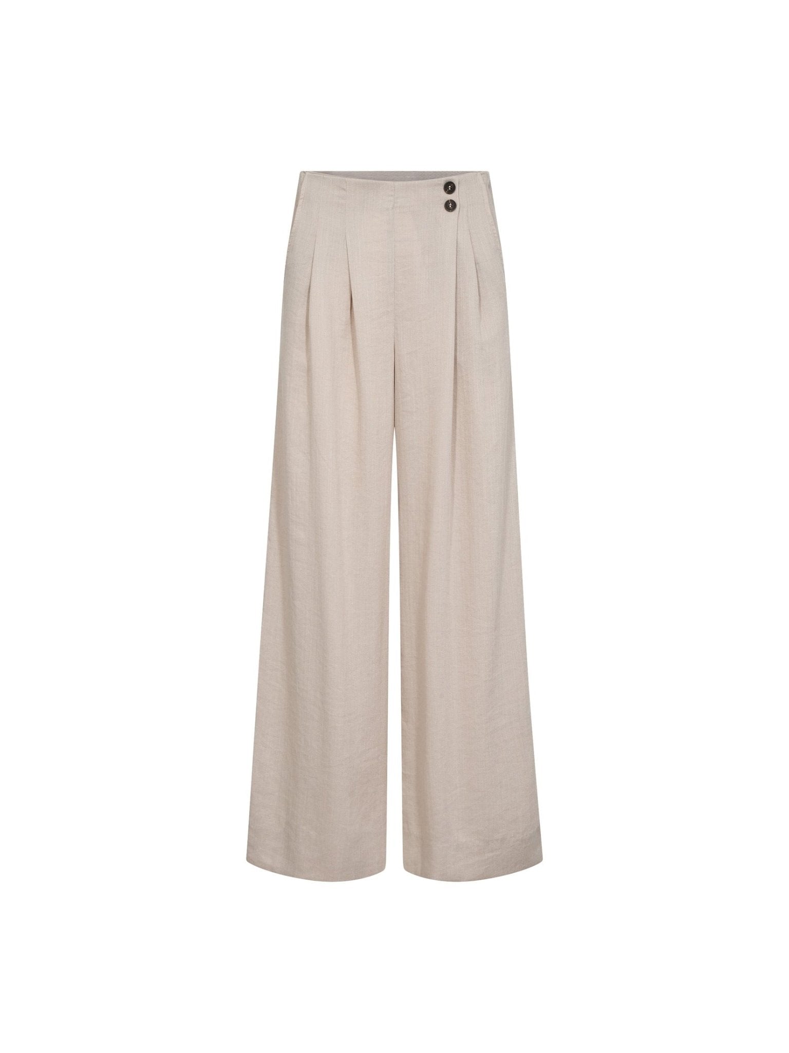 EvaCC Pleat Pant - Walnut - Co'couture