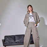 EvelynCC Barrel Pant - Army - Co'couture