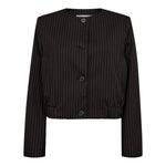 FiaCC Pin Bomber Jacket - Dark Brown - Co'couture