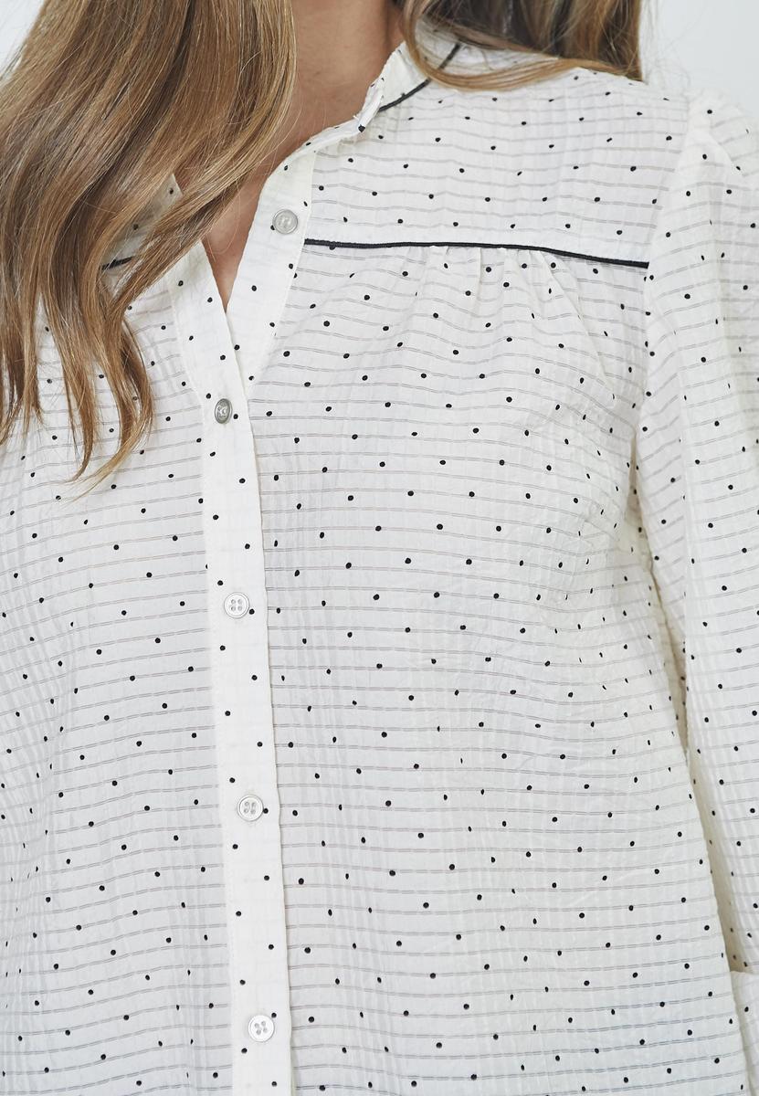 FranciscaCC Dot Shirt - Off white - Co'couture