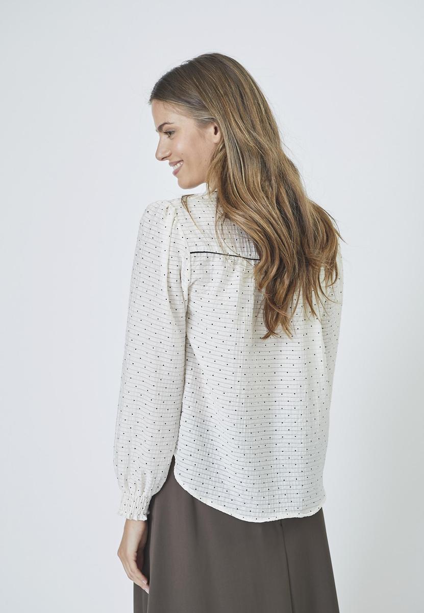 FranciscaCC Dot Shirt - Off white - Co'couture