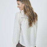 FranciscaCC Dot Shirt - Off white - Co'couture