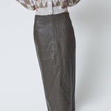 GittCC Floor Skirt - Dark Brown - Co'couture
