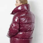 GlossyCC Puffer Jacket - Plum - Co'couture
