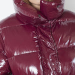 GlossyCC Puffer Jacket - Plum - Co'couture