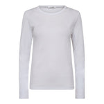 GrannyCC Embroidery LS Tee - White - Co'couture