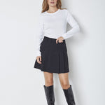 GrannyCC Embroidery LS Tee - White - Co'couture