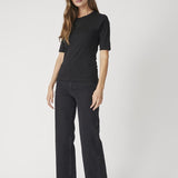 GrannyCC Embroidery SS Tee - Black - Co'couture