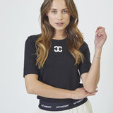 GrannyCC Logo Tee - Black - Co'couture