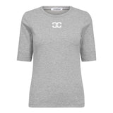 GrannyCC Logo Tee - Grey Melange - Co'couture