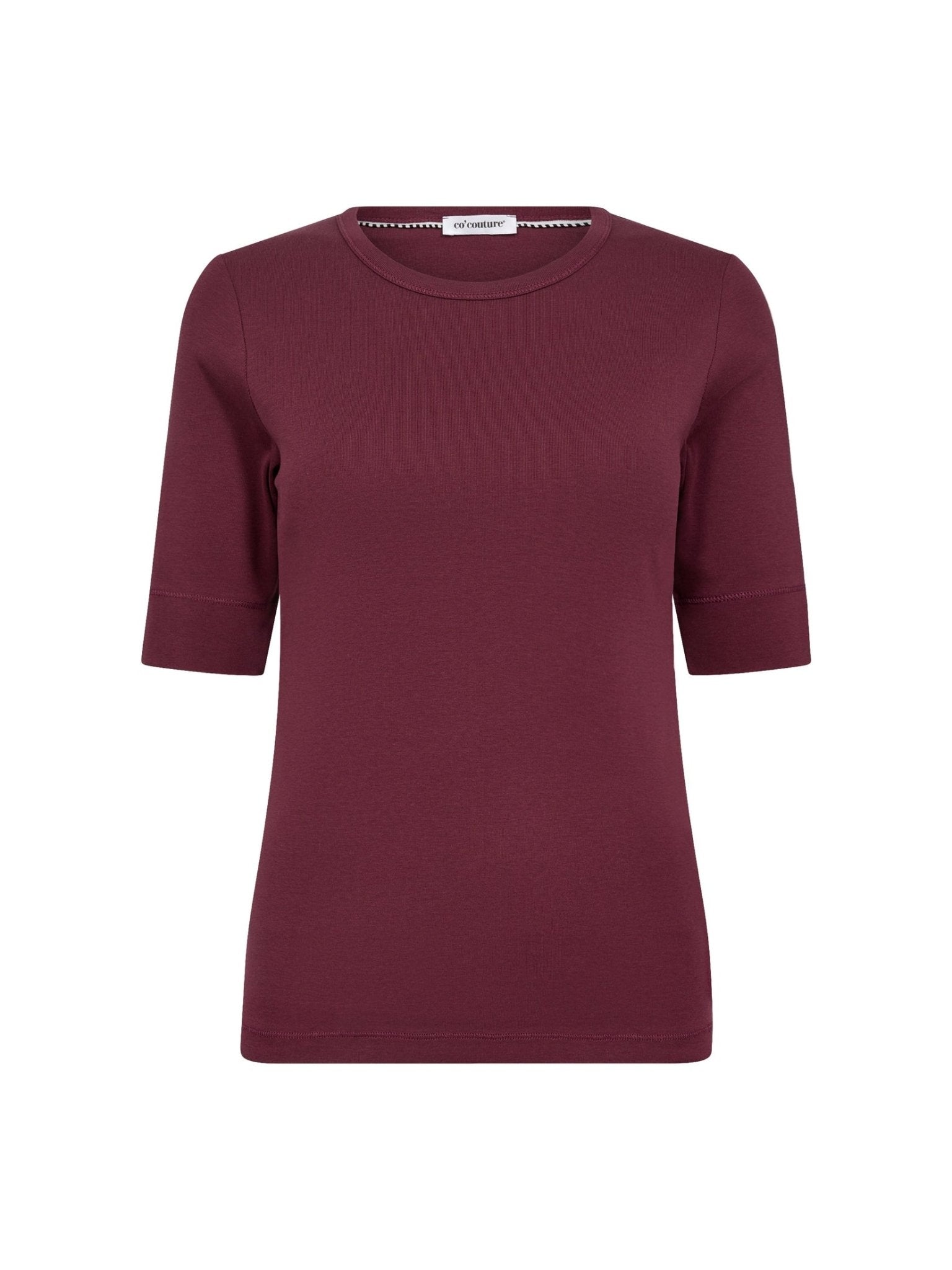 GrannyCC SS Tee - Burgundy - Co'couture