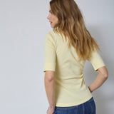 GrannyCC SS Tee - PaleYellow - Co'couture