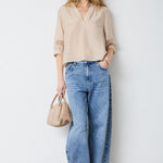 GwendaCC SS Blouse - Mink - Co'couture