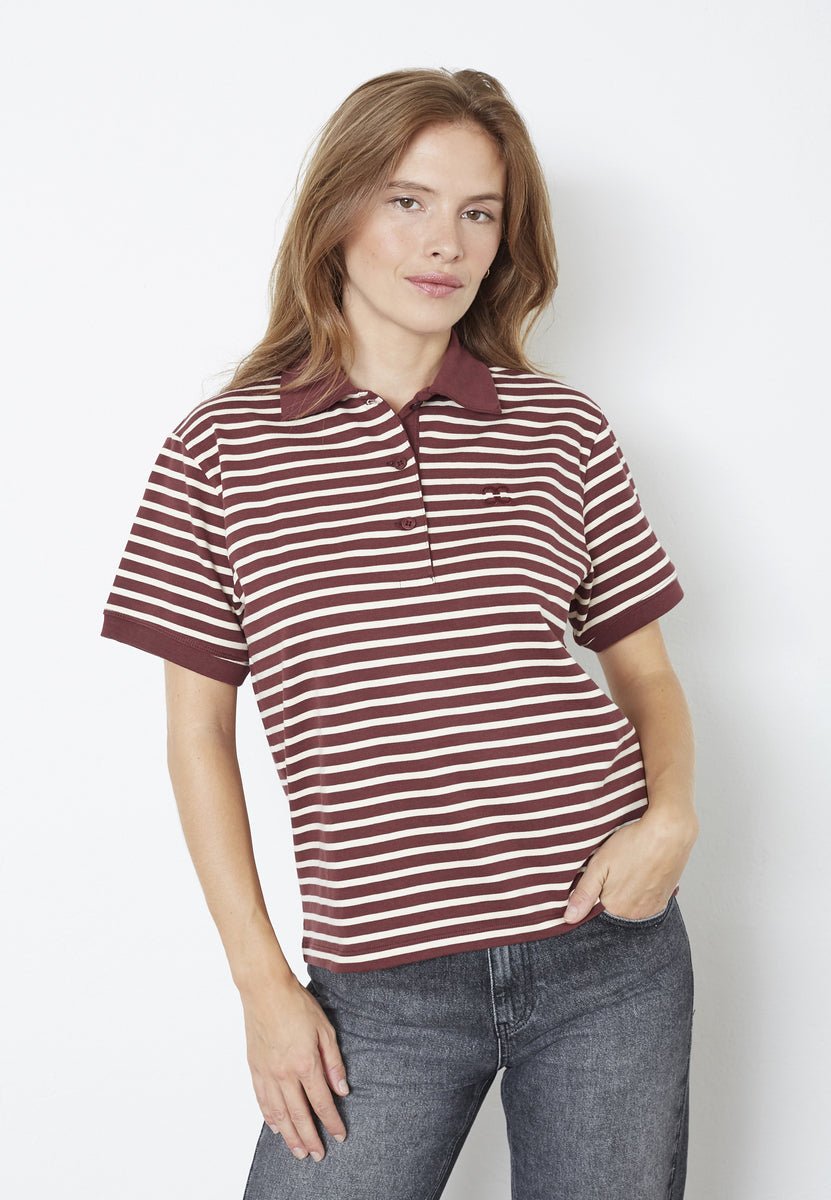 HayesCC Polo SS Tee - Winered - Co'couture