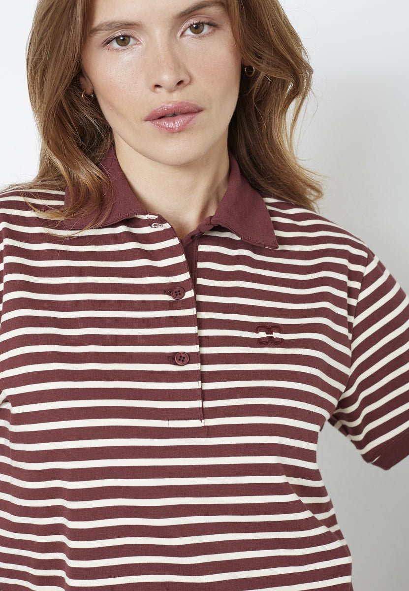 HayesCC Polo SS Tee - Winered - Co'couture