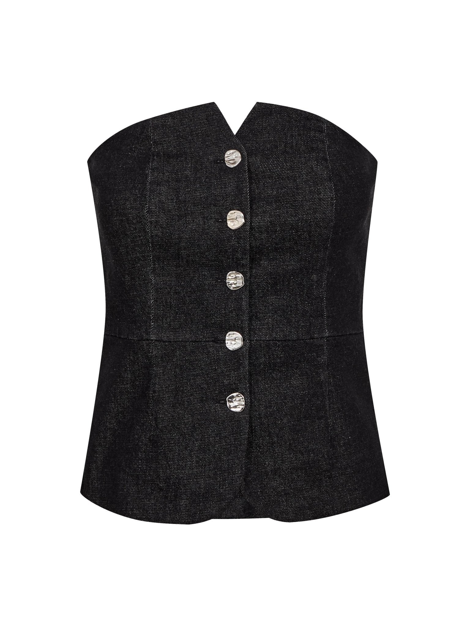 HelimaCC Corsage Top - Black - Co'couture