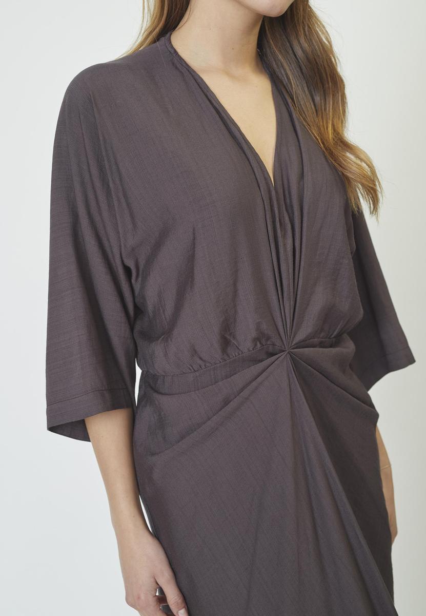 HeraCC Knot Dress - Mocca - Co'couture