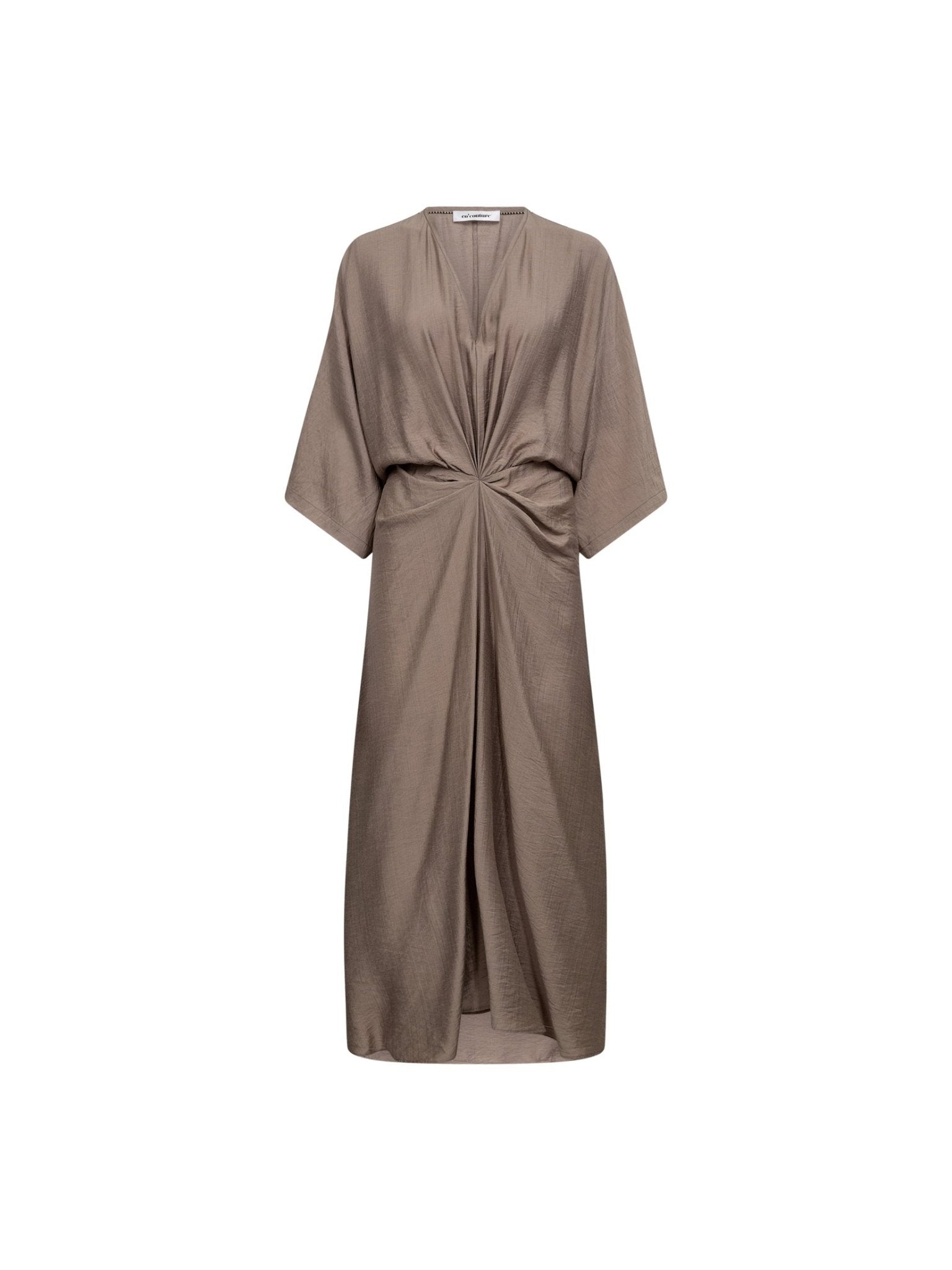 HeraCC Knot Dress - Walnut - Co'couture