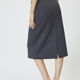 IdaCC Pin Pencil Skirt - Dark Grey - Co'couture